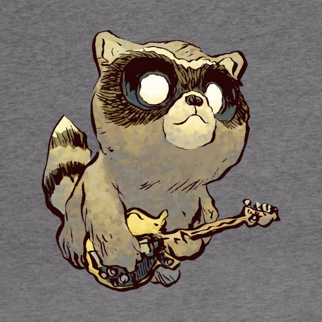 Rocknroll Raccoon by jesse.lonergan